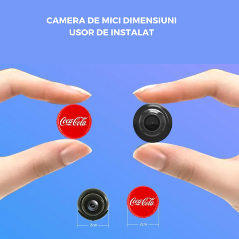 Mini Cameră HD Supraveghere si siguranță maximă!